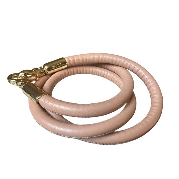 Ganni Small Knot Raffia Bucket Bag - Picture 8 of 13